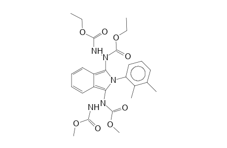Isoindole, 1-(hydrazinedicarboxylic acid, diethyl ester)-3-(hydrazinedicarboxylic acid, dimethyl ester)-2-(2,3-dimethylphenyl)-