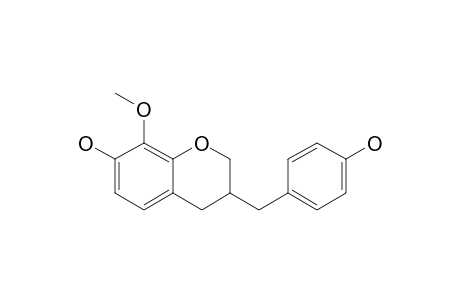7-HYDROXY-3-(4-HYDROXYBENZYL)-8-METHOXY-CHROMAN