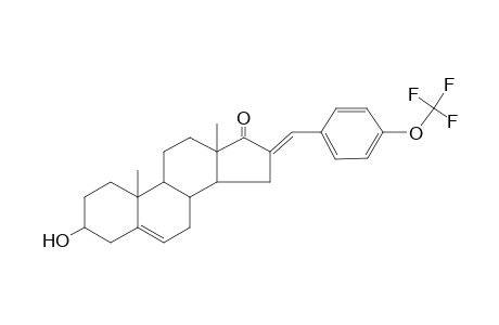 (16E)-10,13-dimethyl-3-oxidanyl-16-[[4-(trifluoromethyloxy)phenyl]methylidene]-2,3,4,7,8,9,11,12,14,15-decahydro-1H-cyclopenta[a]phenanthren-17-one