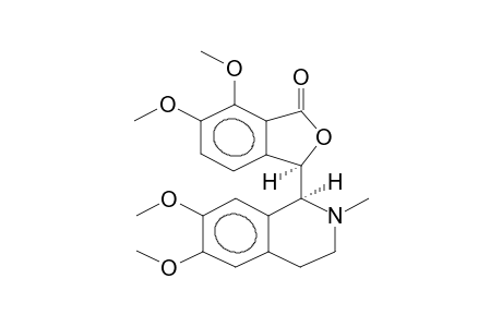 (+/-)-ERYTHRO-1-[1'-(4',5'-DIMETHOXYPHTHALIDYL)]-2-METHYL-6,7-DIMETHOXY-1,2,3,4-TETRAHYDROISOQUINOLINE