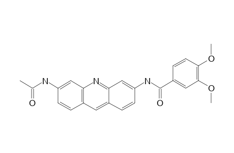 N-(6-acetamidoacridin-3-yl)-3,4-dimethoxybenzamide