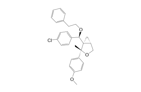 (1R,2R,5S)-1-((R)-(4-chlorophenyl)(phenethoxy)methyl)-2-(4-methoxyphenyl)-2-methyl-3-oxabicyclo[3.1.0]hexane