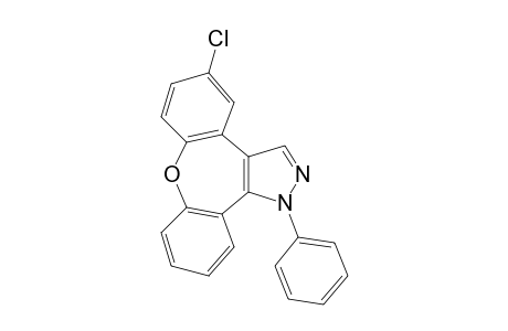 5-Chloro-1-phenyldibenzo[2,3:6,7]oxepino[4,5-d]pyrazole