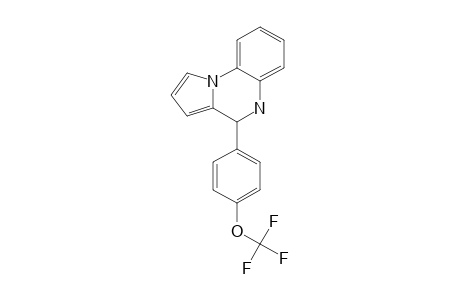 4,5-DIHYDRO-4-(4-TRIFLUOROMETHOXYPHENYL)-PYRROLO-[1,2-A]-QUINOXALINE