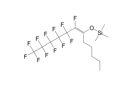 1-(Perfluorohexylidene)-1-[(trimethylsilyl)oxy]hexane