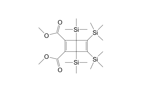 2,3-BIS-(METHOXYCARBONYL)-1,4,5,6-TETRAKIS-(TRIMETHYLSILYL)-BICYCLO-[2.2.0]-HEXA-2,5-DIENE