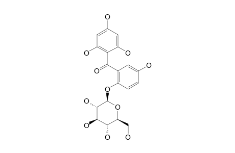 HYPERICOPHENONOSIDE;2'-O-BETA-D-GLUCOPYRANOSYL-2,4,5',6-TETRAHYDROXYBENZOPHENONE