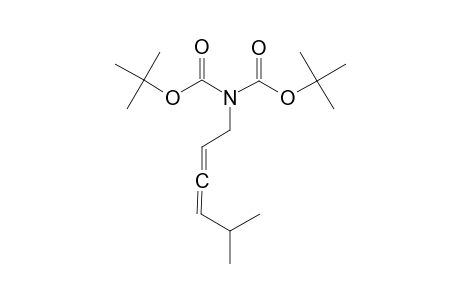 N,N-DI-(TERT.-BUTOXYCARBONYL)-5-METHYL-2,3-HEXADIENYLAMINE