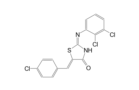 4-thiazolidinone, 5-[(4-chlorophenyl)methylene]-2-[(2,3-dichlorophenyl)imino]-, (2E,5Z)-