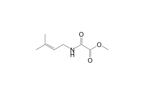methyl 2-(3-methylbut-2-enylamino)-2-oxo-acetate