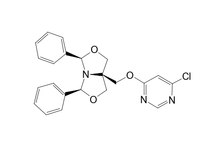4-Chloro-6-[(c-2,c-8-diphenyl-3,7-dioxa-r-1-azabicyclo[3.3.0]oct-c-5-yl)methoxy]pyrimidine
