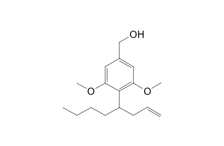 3,5-Dimethoxy-4-(oct-1'-en-4-yl)-phenylmethanol