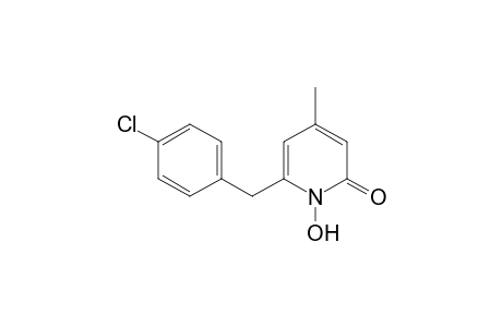 6-(p-chlorobenzyl)-1-hydroxy-4-methyl-2(1H)-pyridone