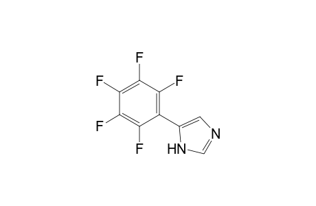 Imidazole, 4-pentafluorophenyl-
