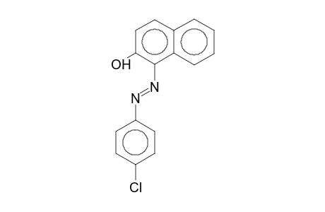 2-NAPHTHALENOL, 1-[(4-CHLOROPHENYL)AZO]-