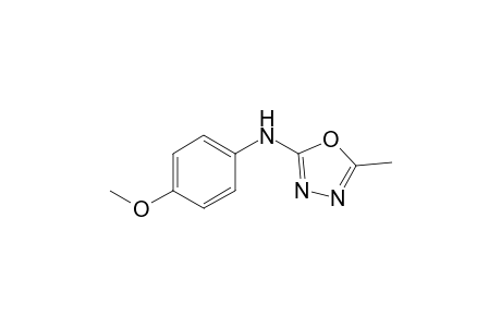 N-(4-Methoxyphenyl)-5-methyl-1,3,4-oxadiazol-2-amine