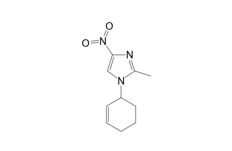 1-(2-CYCLOHEXEN-1-YL)-2-METHYL-4-NITROIMIDAZOLE