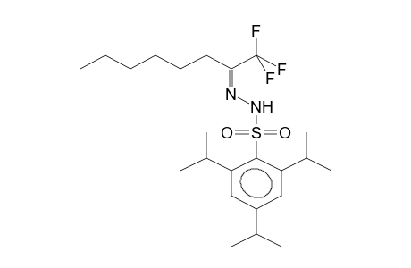SYN-1,1,1-TRIFLUOROOCTAN-2-ONE, N'-(2,4,6-TRIISOPROPYLBENZENESULPHONYL)HYDRAZONE