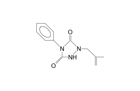 2-Phenyl-4-(2-methyl-2-propenyl)-2,4,5-triaza-cyclopenta-1,3-diene isomer 1