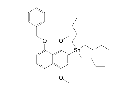 5-(Benzyloxy)-3-(tributylstannyl)-1,4-dimethoxynaphthalene