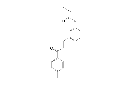Carbamothioic acid, [3-[3-(4-methylphenyl)-3-oxopropyl]phenyl]-, S-methyl ester