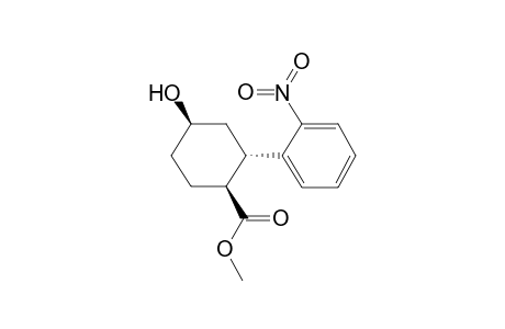 (1S,2S,4R)-4-hydroxy-2-(2-nitrophenyl)-1-cyclohexanecarboxylic acid methyl ester