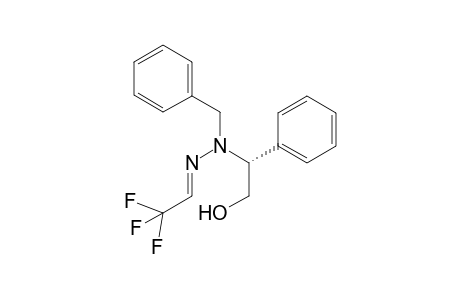 N-Benzyl-N-(2-hydroxy-1-phenylethyl)-N'-(.alpha.-trifluoroethylidene)hydrazone