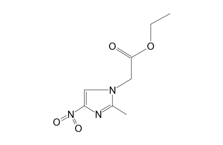 2-METHYL-4-NITROIMIDAZOLE-1-ACETIC ACID, ETHYL ESTER