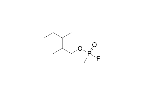 Methylphosphonic acid, fluoroanhydride, 2,3-dimethylpentyl ester