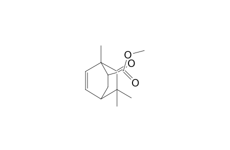 (1S*,4S*,7S*)-1,3,3-Trimethyl-7-methoxycarbonylbicyclo[2.2.2]oct-5-en-2-one