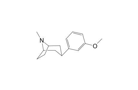 3-(3-Methoxyphenyl)-8-methyl-8-azabicyclo[3.2.1]octane