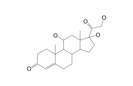 Pregn-4-ene-3,20-dione, 11,17,21-trihydroxy-, (11.beta.)-