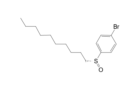 1-Bromanyl-4-[(R)-decylsulfinyl]benzene