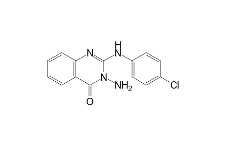 3-Amino-2-(4-chloroanilino)-4-quinazolinone