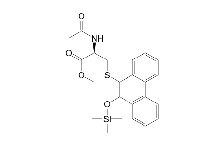 N-acetyl-S-(9-trimethylsiloxy-9,10-dihydro-10-phenanthryl)-L-cysteine methyl ester