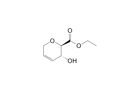 trans-3-hydroxy-3,6-dihydro-2H-pyran-2-carboxylic acid ethyl ester