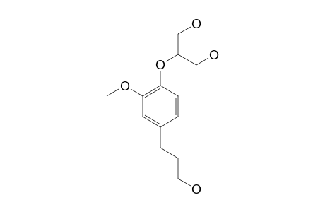 2-[4-(3-HYDROXYPROPYL)-2-METHOXYPHENOXY]-PROPANE-1,3-DIOL