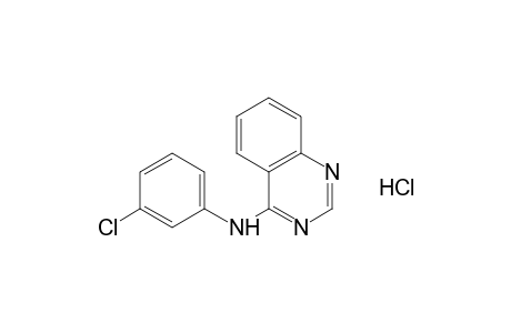 4-(m-chloroanilino)quinazoline, monohydrochloride