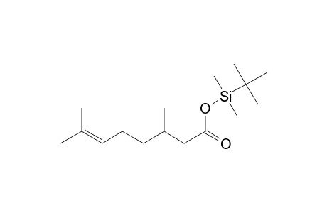 (S)-(-)-citronellic acid, tbdms derivative