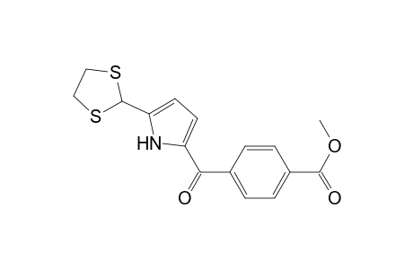 2-[5-[4-(Methoxycarbonyl)benzoyl]pyrrol-2-yl]-1,3-dithiolane