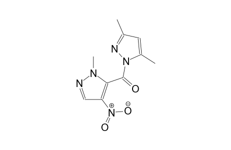 1H-pyrazole, 3,5-dimethyl-1-[(1-methyl-4-nitro-1H-pyrazol-5-yl)carbonyl]-