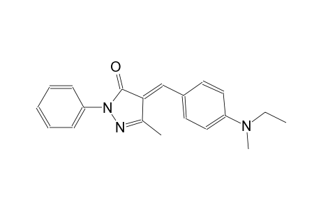 (4E)-4-{4-[ethyl(methyl)amino]benzylidene}-5-methyl-2-phenyl-2,4-dihydro-3H-pyrazol-3-one