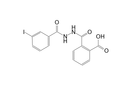 2-{[2-(3-iodobenzoyl)hydrazino]carbonyl}benzoic acid