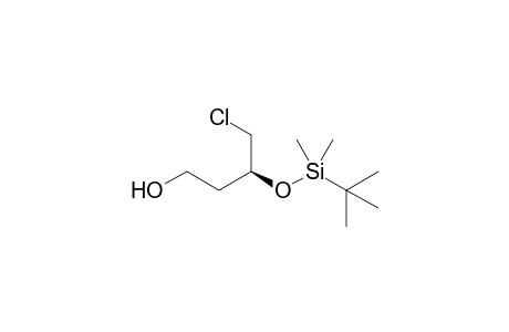 (3S)-3-[tert-butyl(dimethyl)silyl]oxy-4-chloranyl-butan-1-ol
