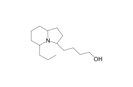 3-(4'-Hydroxybut-1'-yl)-5-propyl-indolizidine