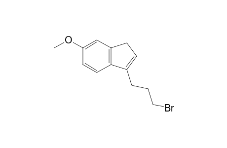 3-(3-bromanylpropyl)-6-methoxy-1H-indene