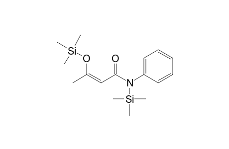 Acetoacetanilide enol, N,O-di-TMS, isomer 1