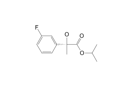 ISOPROPYL-2-HYDROXY-2-(3-FLUOROPHENYL)-PROPANOATE