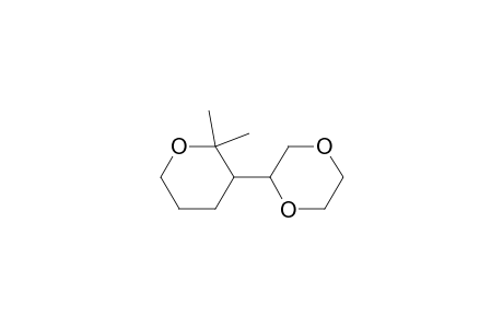 1,4-Dioxane, 2-(tetrahydro-2,2-dimethyl-2H-pyran-3-yl)-