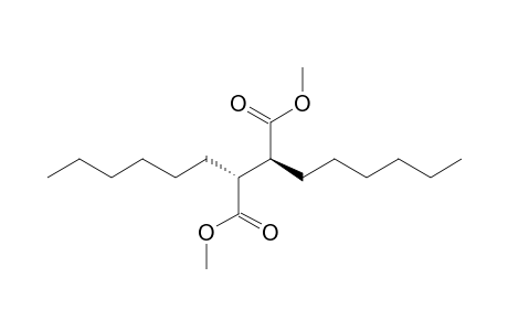 Dimethyl meso-2,3-dihexylsuccinate